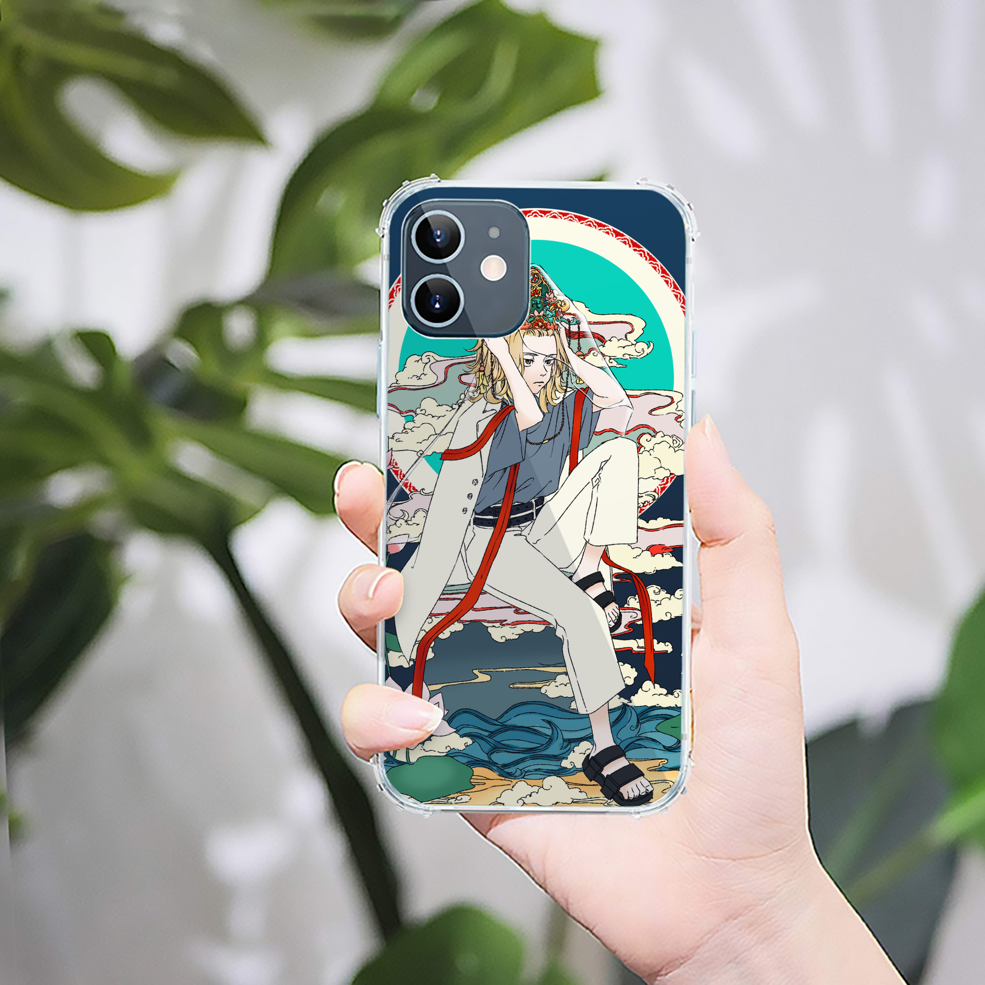（画像用） 東京リベンジャーズ Tokyo Revengers 【iPhone 12シリーズ対応】透明スマホケース（クリアソフトケース）